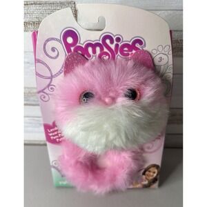 NEW Pomsies Pinky Pink Plush 8" Interactive Toy